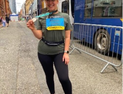 Trainee solicitor Abigail Woodcock runs Manchester half marathon