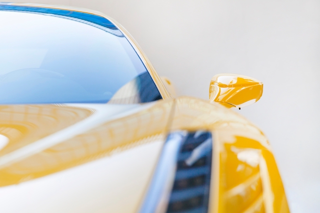 Yellow sports car, to showcase the blog theme, 'What is Considered a High Net Worth Divorce?'